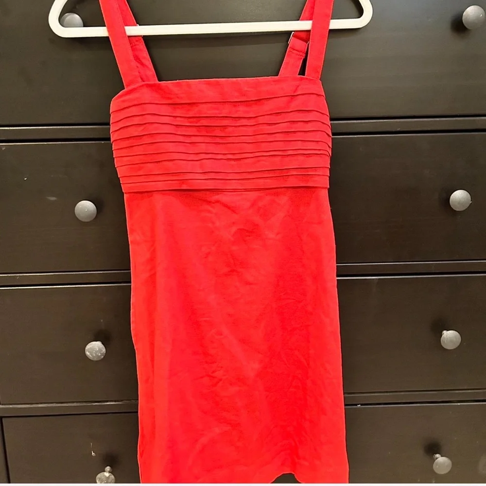 Abercrombie & Fitch Red Mini Dress - Picture 1 of 4